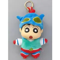 Plush - Crayon Shin-chan / Action Mask & Nohara Shinnosuke