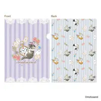 Stationery - Plastic Folder (Clear File) - mofusand