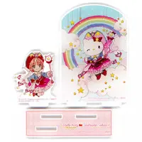 Acrylic stand - Sanrio / Hello Kitty & Kinomoto Sakura