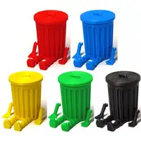 Trading Figure - Colorful Trash Bins