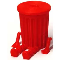 Trading Figure - Colorful Trash Bins