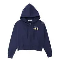 Chiikawa Baby Zip-up Hoodie (Potty) Navy - S