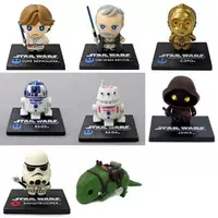 Trading Figure - Star Wars / C-3PO & Stormtrooper & R2-D2