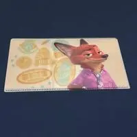 Plastic Folder (Clear File) - Zootopia