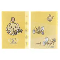 Stationery - Plastic Folder (Clear File) - Chiikawa / Usagi & Momonga