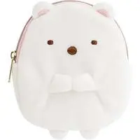 Plush - Coin Case - Sumikko Gurashi / Shirokuma