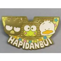 Badge - Sanrio characters / Kero Kero Keroppi & BAD BADTZ-MARU & Pekkle