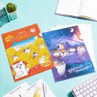 mofusand Lazy Meow Clear File (Covered in Potato Chips)