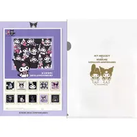 Plastic Folder (Clear File) - Sanrio / Kuromi