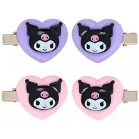 Hair Clip - Accessory - Sanrio characters / Kuromi