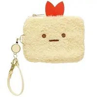 Plush - Commuter pass case - Sumikko Gurashi / Ebifurai no Shippo (Nulpi Chan)