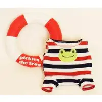 Plush Clothes - pickles the frog