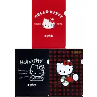 Stationery - Plastic Folder (Clear File) - Sanrio characters / Hello Kitty