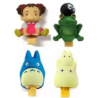 Trading Figure - Mini Figure - My Neighbor Totoro / Susuwatari (All Blacky) & Mid Totoro & Mini Totoro & Kusakabe Mei