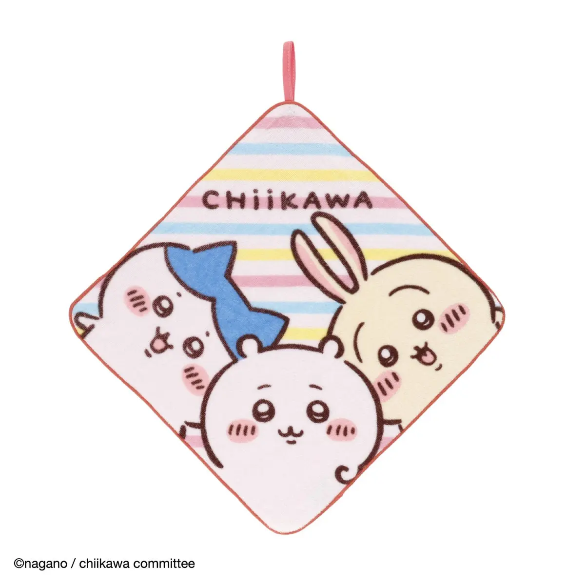 Chiikawa Anime "Chiikawa" Loop Towel (Gathered!)