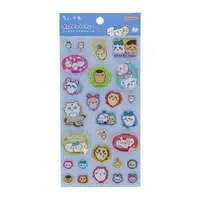Chiikawa Glitter Crystal Stickers (Everyone) 