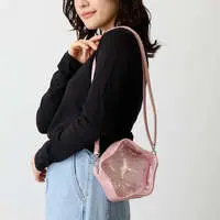 Magical Chiikawa Shoulder Bag (Star / Pink)