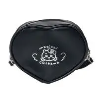 Magical Chiikawa Shoulder Bag (Heart / Black)
