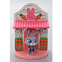 Trading Figure - Mini Figure - Zootopia / Nick Wilde & Judy Hopps & Gary the Snail