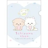Stationery - Plastic Folder (Clear File) - Ishiyowa-chan