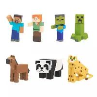 Trading Figure - MINECRAFT / Ocelot & Zombie & Horse