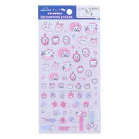 Chiikawa Decoration Stickers (Sakura Pink - Night Sakura)
