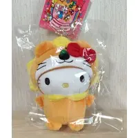 Plush - TABEKKO DOUBUTSU / Hello Kitty & Lion-kun