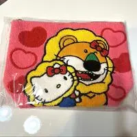 Pouch - TABEKKO DOUBUTSU / Hello Kitty & Lion-kun