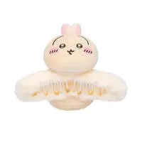 Chiikawa Plush Face Claw Clip (Usagi)