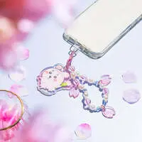 Chiikawa Sakura Fairy Acrylic Keyring with Beads