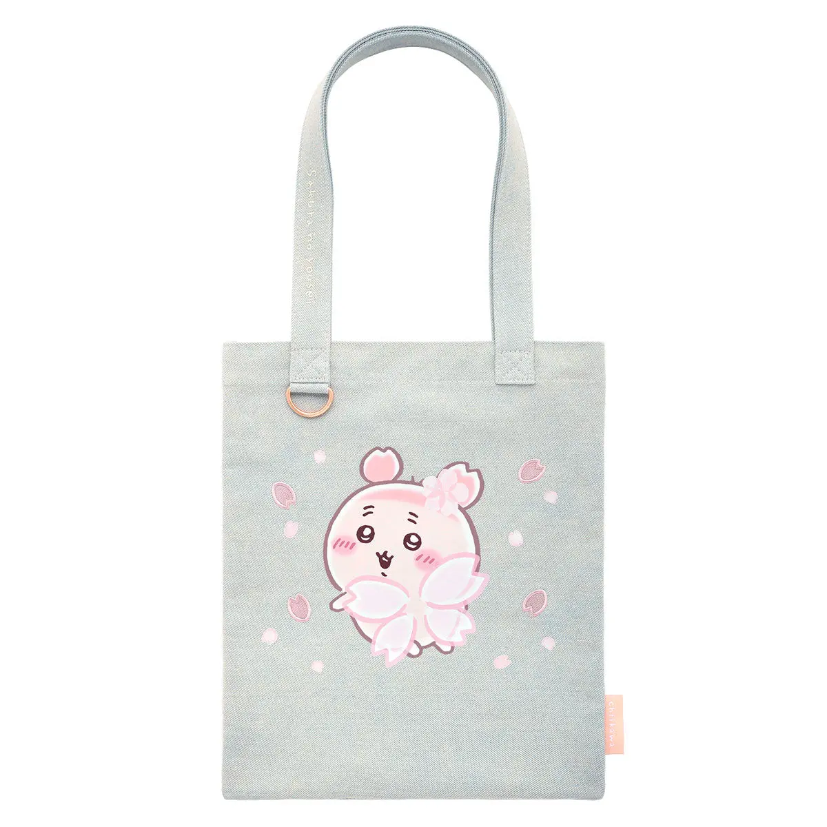 Chiikawa Sakura Fairy Denim Tote Bag