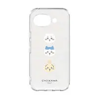 Chiikawa Clear Case for Google Pixel10a (Gathering)