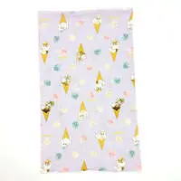 mofusand Neck Cover (Ice Cream & Ice Cream Meow Pattern)