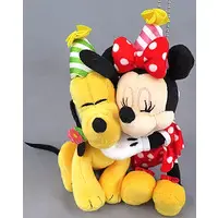 Plush - Disney / Minnie Mouse & Pluto