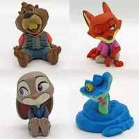 Katazun Fig - Zootopia / Nick Wilde & Judy Hopps & Gary the Snail