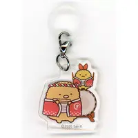Key Chain - Sumikko Gurashi / Tonkatsu (Capucine) & Ebifurai no Shippo (Nulpi Chan)