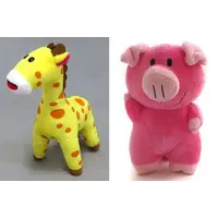 Plush - TABEKKO DOUBUTSU / Giraffe-chan & Pig