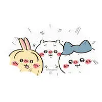 Chiikawa Phone-sized Sticker (Everyone a bit tipsy)