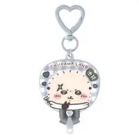 Chiikawa Go!IKEBUKURO Fan-shaped Acrylic Keyring (Rakko)