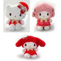 Plush - Sanrio characters / My Melody & Hello Kitty & My Sweet Piano & Milk