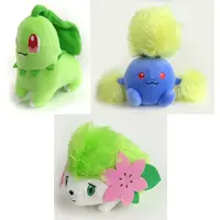 Plush - Pokémon / Shaymin & Jumpluff & Chikorita