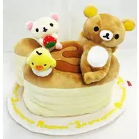 Plush - RILAKKUMA / Korilakkuma & Kiiroitori & Rilakkuma