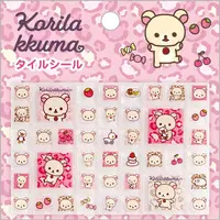 Stickers - RILAKKUMA / Korilakkuma & Rilakkuma