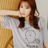 Nagano Characters Roomwear Set Travel Grey - L
