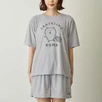 Nagano Characters Roomwear Set Travel Grey - L