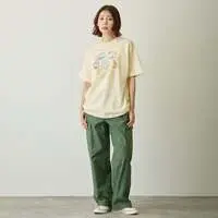 Nagano Characters T-shirt Travel Natural - L