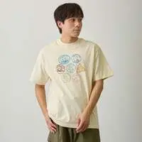 Nagano Characters T-shirt Travel Natural - L