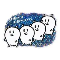 Nagano Characters Hologram Sticker for Smartphones (NEMUIYO)