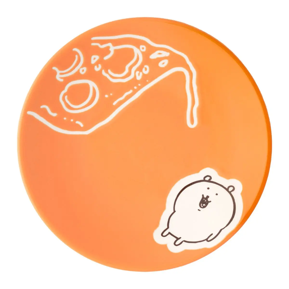 Nagano Characters Water-repellent Plate (Pizza)