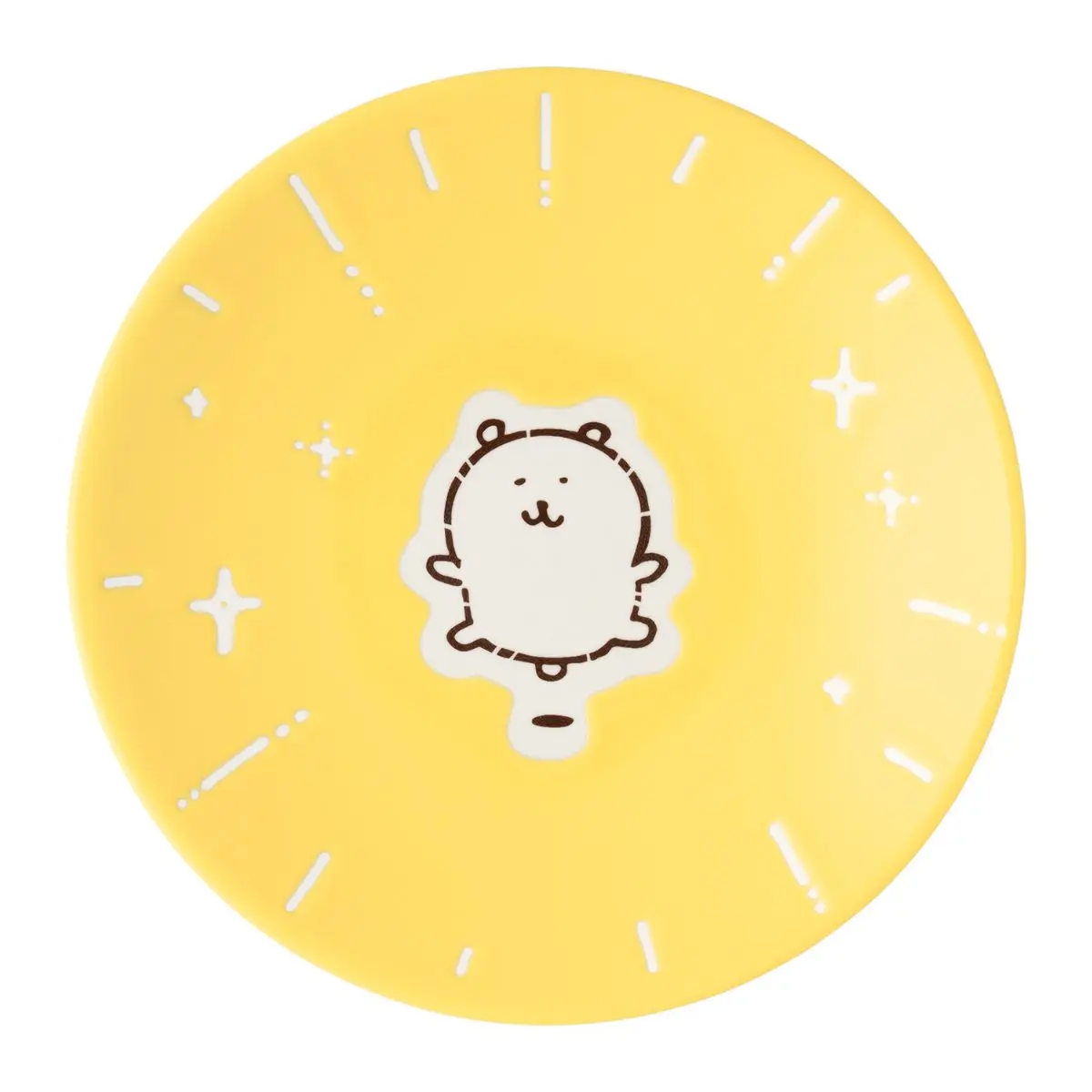 Nagano Characters Water-repellent Plate (Glowing Joke Bear)